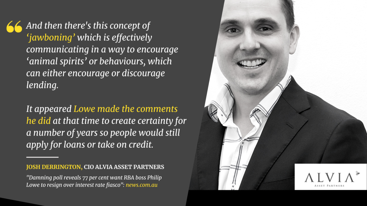 Josh Derrington comment on calls for RBA boss Philip Lowe to resign